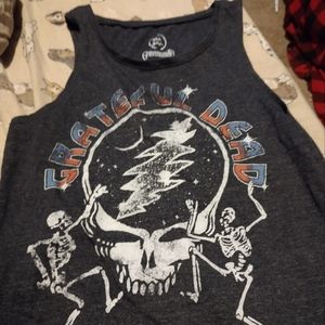 Grateful dead shirt sleeveless small